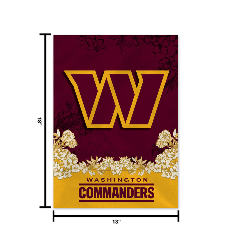 Commanders Garden Flag