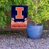 Illinois University Garden Flag