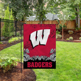 Wisconsin University Garden Flag