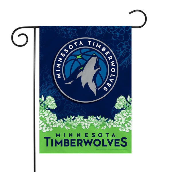 Timberwolves Garden Flag