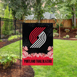 Trail Blazers Garden Flag