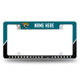 Jaguars Personalized All Over Chrome Frame
