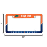 Florida University Personalized All Over Chrome Frame