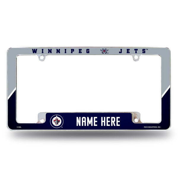 Jets - Win Personalized All Over Chrome Frame