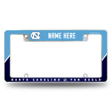 North Carolina University Personalized All Over Chrome Frame