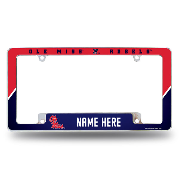 Mississippi University Personalized All Over Chrome Frame