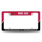 Louisville Personalized All Over Chrome Frame