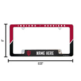 Indiana University Personalized All Over Chrome Frame