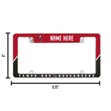 Buccaneers Personalized All Over Chrome Frame