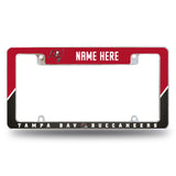 Buccaneers Personalized All Over Chrome Frame