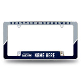 Seahawks Personalized All Over Chrome Frame