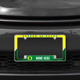 Oregon University Personalized All Over Chrome Frame