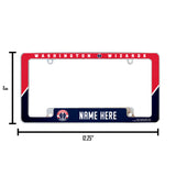Wizards Personalized All Over Chrome Frame