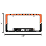 Flyers Personalized All Over Chrome Frame