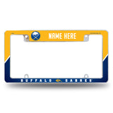 Buffalo Sabres Personalized All Over Chrome Frame