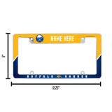 Buffalo Sabres Personalized All Over Chrome Frame