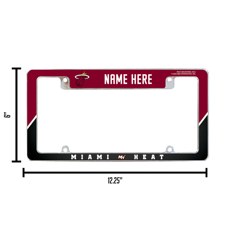 Heat Personalized All Over Chrome Frame