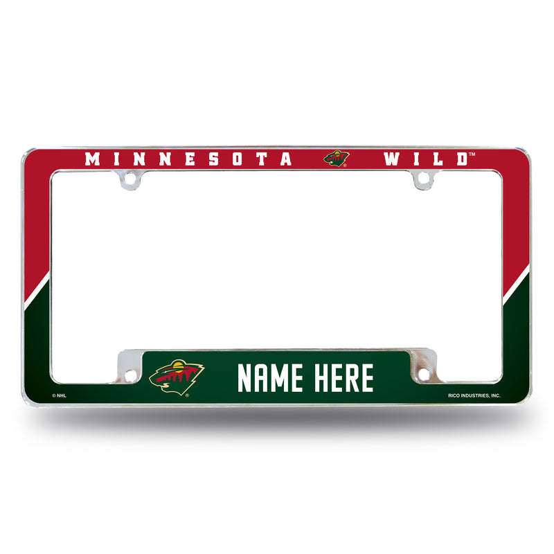 Wild Personalized All Over Chrome Frame