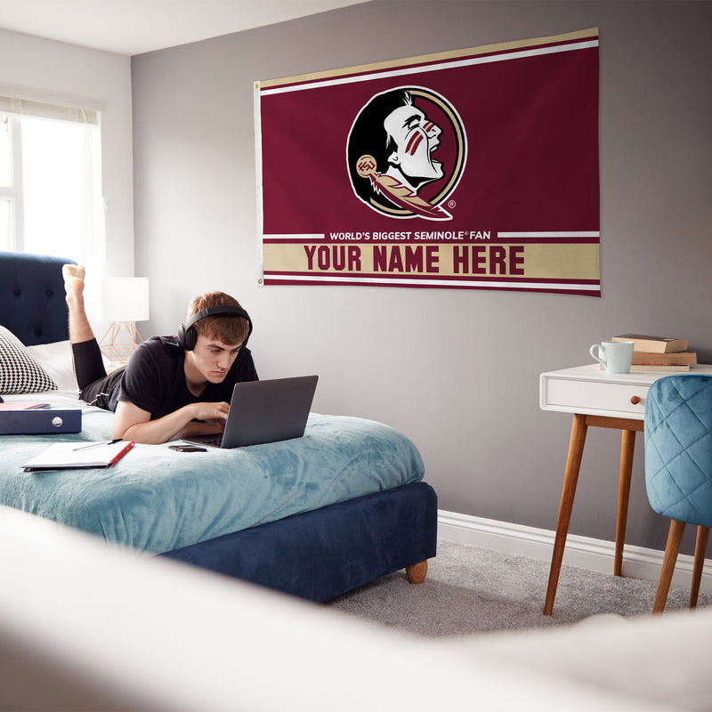 Florida State Personalized Banner Flag (3X5')
