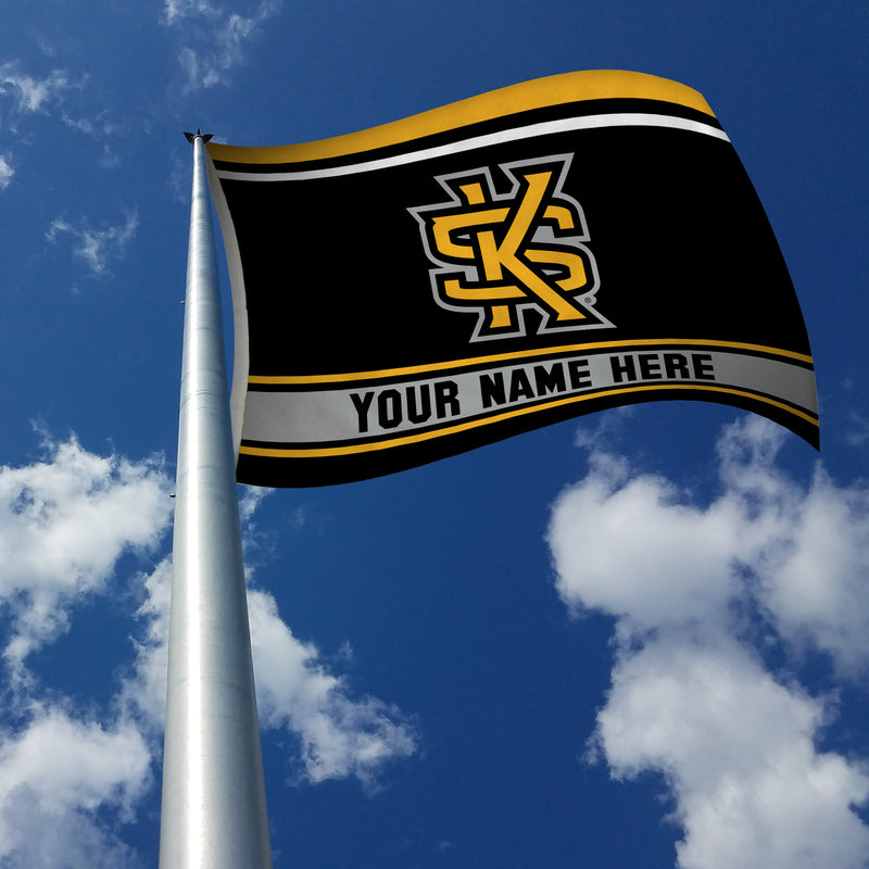 Kennesaw State Personalized Banner Flag