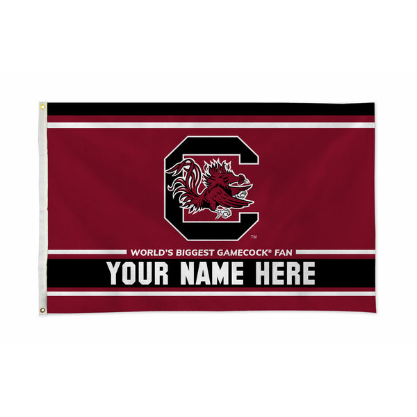 South Carolina University Personalized Banner Flag (3X5')