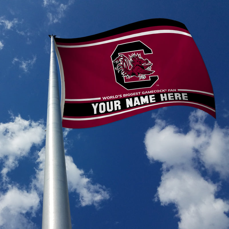 South Carolina University Personalized Banner Flag (3X5')