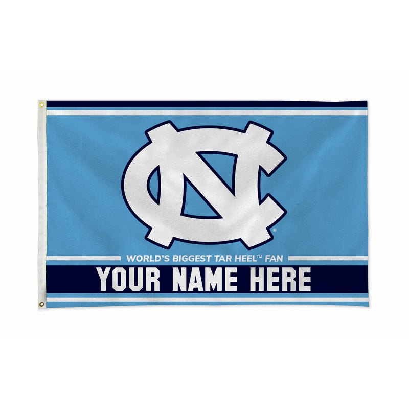 North Carolina University Personalized Banner Flag (3X5')