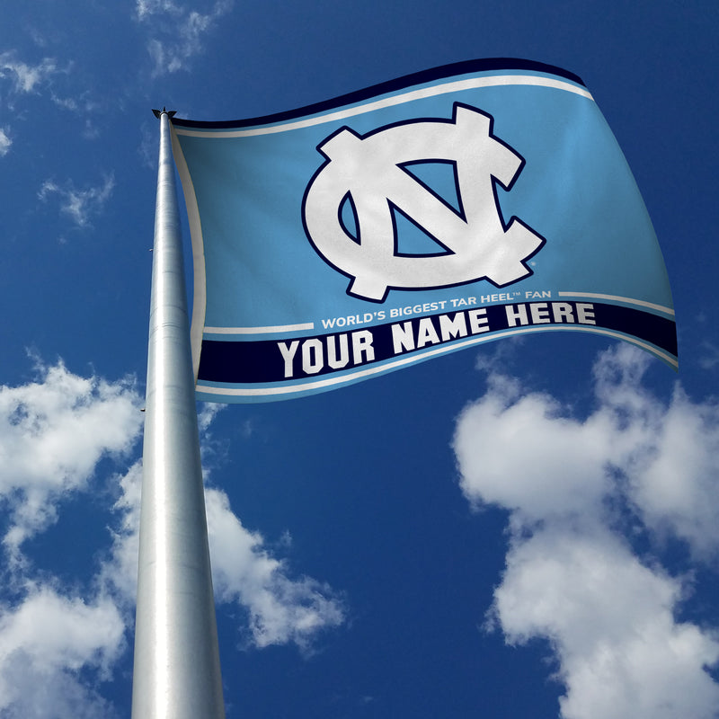 North Carolina University Personalized Banner Flag (3X5')