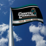Coastal Carolina Personalized Banner Flag
