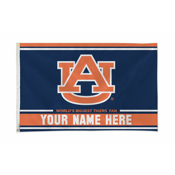 Auburn Personalized Banner Flag (3X5')