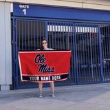 Mississippi University Personalized Banner Flag (3X5')