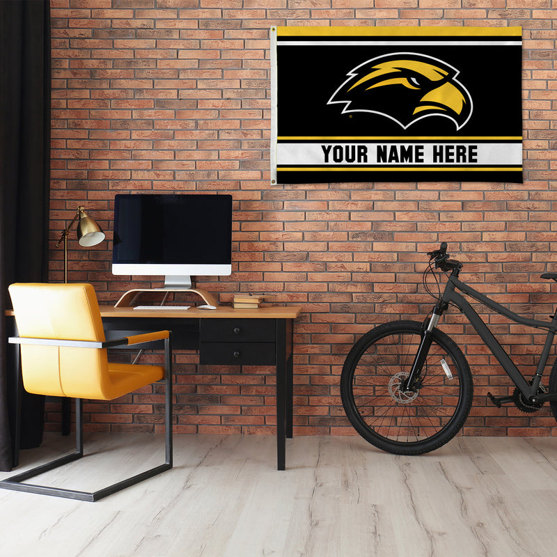 Southern Miss Personalized Banner Flag