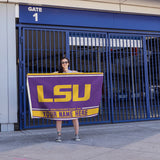 Lsu Personalized Banner Flag (3X5')