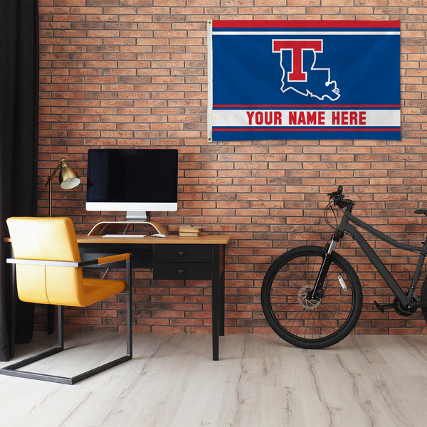 Louisiana Tech Personalized Banner Flag