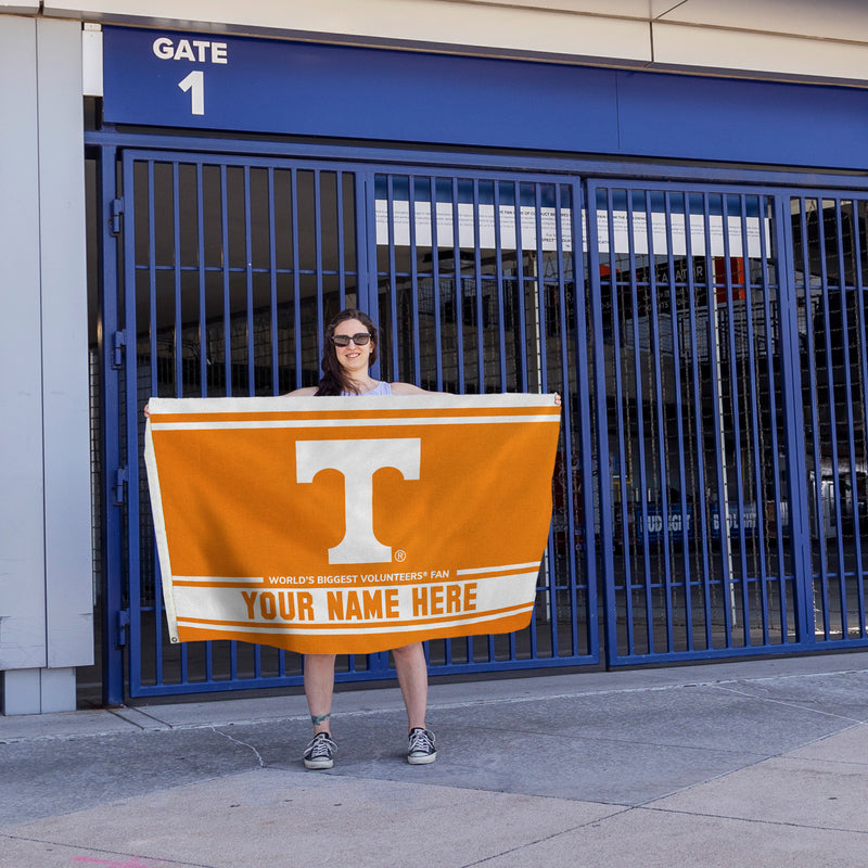 Tennessee University Personalized Banner Flag (3X5')