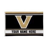 Vanderbilt Personalized Banner Flag