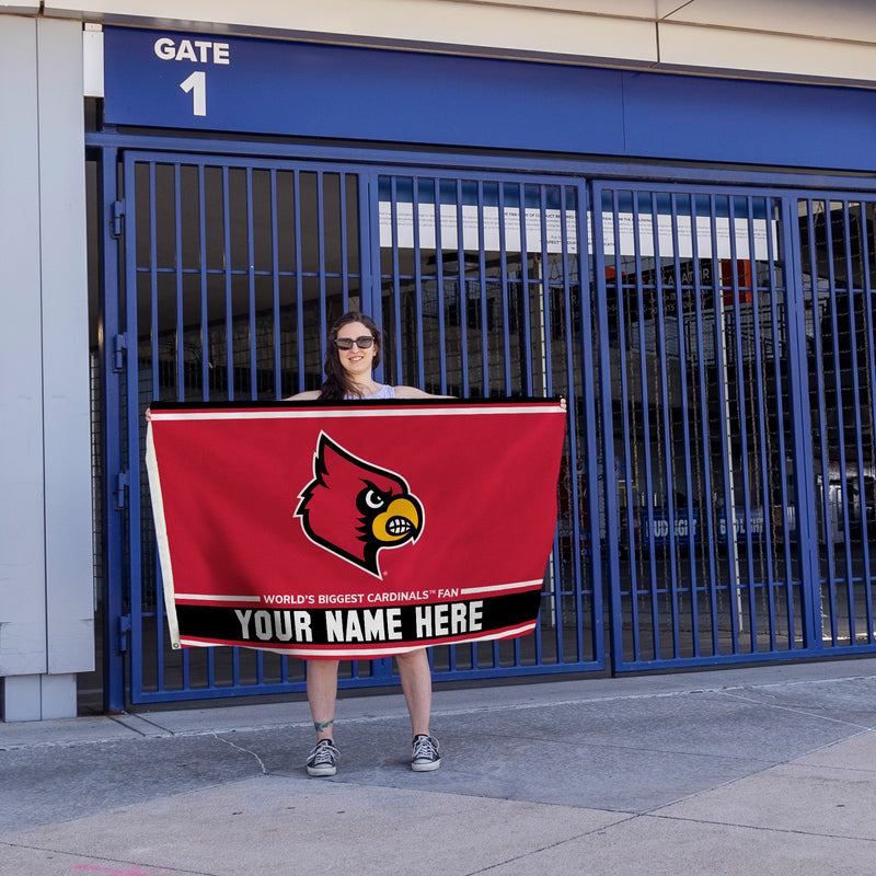 Louisville Personalized Banner Flag (3X5')