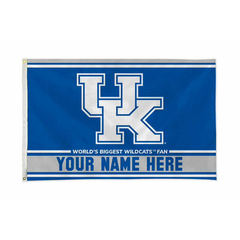 Kentucky University Personalized Banner Flag (3X5')