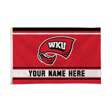 Western Kentucky Personalized Banner Flag