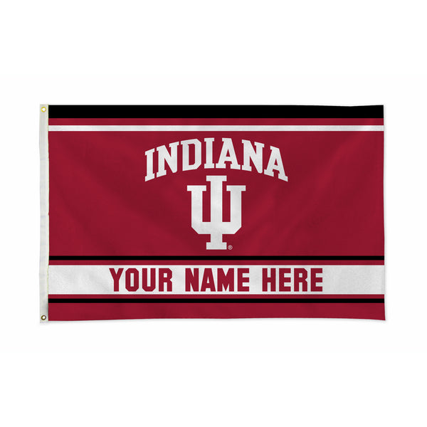 Indiana University Personalized Banner Flag