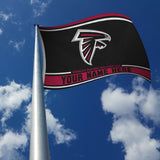 Atlanta Falcons Personalized Banner Flag (3X5')