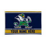 Notre Dame Personalized Banner Flag (3X5')