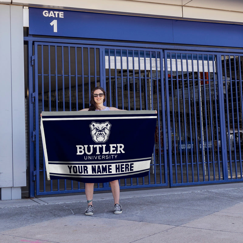 Butler Personalized Banner Flag