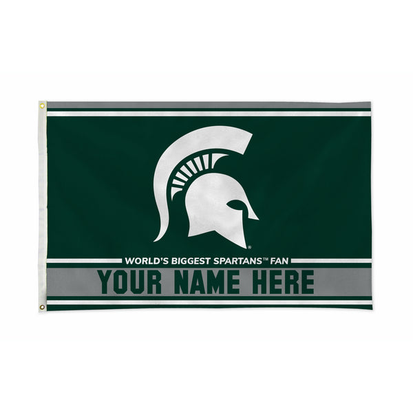 Michigan State Personalized Banner Flag (3X5')
