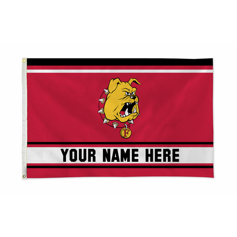 Ferris State Personalized Banner Flag