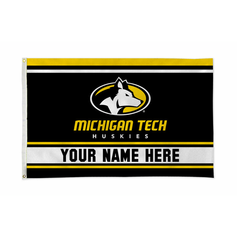 Michigan Tech Personalized Banner Flag