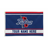 Tulsa University Personalized Banner Flag