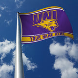 Northern Iowa Personalized Banner Flag (3X5')