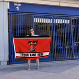 Texas Tech Personalized Banner Flag