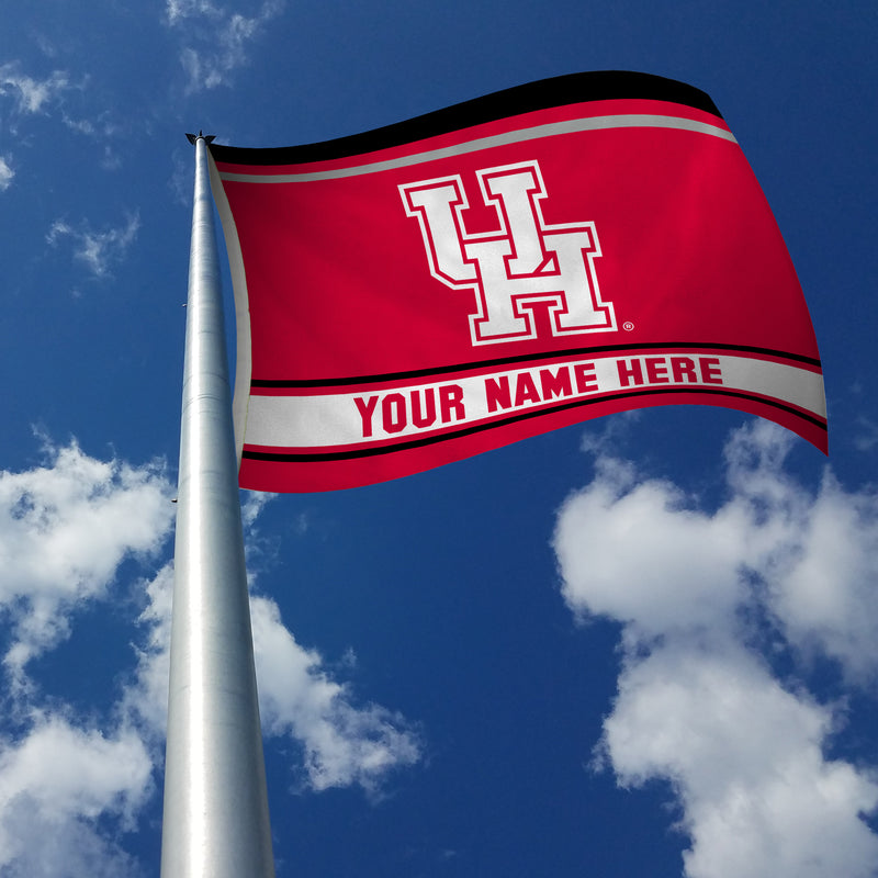 Houston Personalized Banner Flag